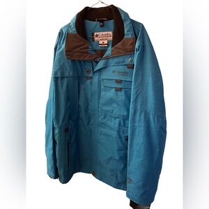 Columbia Titanium Interchange Jacket | Omni-Tech | Blue | Men’s Large